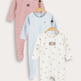 Babygro Third Pack - Colorful