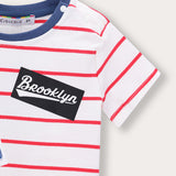 Baby Reeve Striped Shirt - Pink