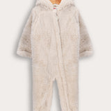 Fur Teddy Coat - Cream