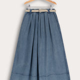 Denim skirt - blue
