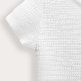 Knit bodysuit - white