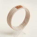 Wide Rib Ribbon - Beige