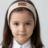 Wide Rib Ribbon - Beige