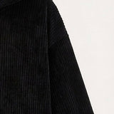 Velvet Rivet Shirt - Black