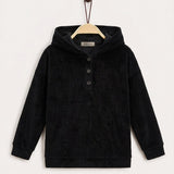 Velvet Rivet Shirt - Black