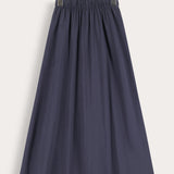 Fashion Midi Skirt - Navy