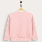 Fashion shirt with floral print - pink