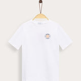 חולצת מודל עם הדפס - אפרסק