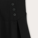 Paneled skirt - black
