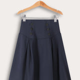 Paneled skirt - Navy