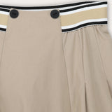 Banglin skirt with elastic - beige