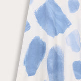 Printed Waffle Skirt - Jeans
