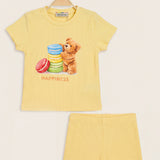 Baby Set with Bear - Yellow