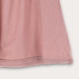 Gathered A-line skirt - pink