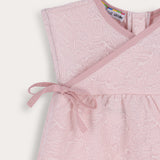 Baby bow side set - pink