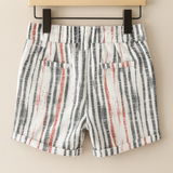 Striped Shorts - Red