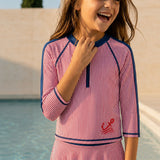 2-piece swimsuit - red