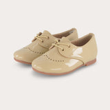 Boys' lace-up shoes - leather