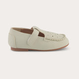 Baby moccasins with Velcro - beige