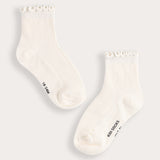 Curls Rivet Socks - Beige