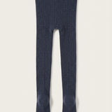 Girls' Colorful Ribbed Tights - Jeans