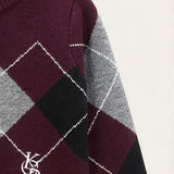 Diamond sweater - purple