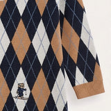 Diamond dress - brown