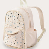 Printed garden bag - beige
