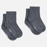 Pastel rib socks - Jeans