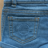 Bermuda jeans - light wash jeans