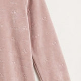 Frosted Velvet Tunic - Pink