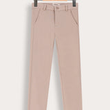 Long jersey pants - beige