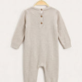Teddy bear overalls - beige