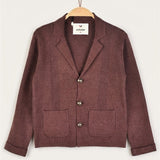 Knit Blazer - Blue