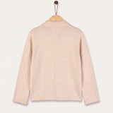 Knitted blazer - Beige