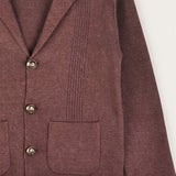 Knit Blazer - Blue