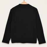 Knit blazer - black
