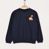 Plaid sweatshirt - Navy