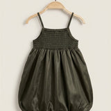 Bubble Dress - Dark Green