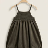 Bubble Dress - Dark Green