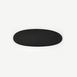 Oval width pin - black