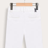 Elegant jersey pants - cream