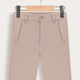 Elegant Jersey Pants - Stone