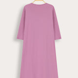 Teddy 3/4 Sleeve Nightgown - Pink
