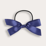 Satin Bow Tie - Navy