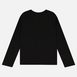 Basic long sleeve shirt - black