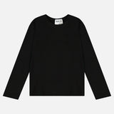 Basic long sleeve shirt - black