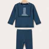 Frozen rib set - light blue