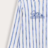 Shirt with Art - Blue