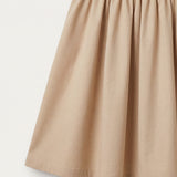 Banglin skirt with elastic - beige